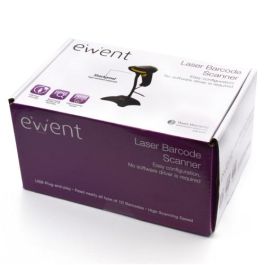Lector Código de Barras con Soporte Ewent EW3400 LED USB