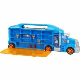 Klein Camión transportador de vehículos de juguete grande Hot Wheels 2474 con accesorios (a partir de 3 años) KLE4009847024749