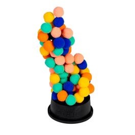 CMYK Los Fuzzies Juego de mesa de habilidad. Desafía la gravedad creando torres imposibles con bolitas peludas para 2-4 jugadores, 6+