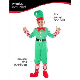 Rubies Disfraz Elfo Niño Completo Infantil - Talla 7-8 años (122-128cm) - Perfecto para Fiestas de Navidad, Carnaval y Temáticas Rubies Disfraz Elfo Niño Completo Infantil - Talla 7-8 años (122-128cm) - Perfecto para Fiestas de Navidad, Carnaval y Temáticas