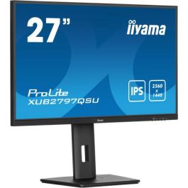 Iiyama ProLite XUB2797QSU-B2 Monitor IPS 27" 4K UHD 2560x1440 100Hz 300cd/m² Iiyama ProLite XUB2797QSU-B2 Monitor IPS 27" 4K UHD 2560x1440 100Hz 300cd/m²