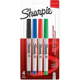 Rotulador Permanente Sharpie Ultra Fine Blister De 4 Precio: 7.49999987. SKU: B18ZHKFW3G