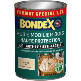 Aceite para muebles incoloro - BONDEX - 441376 - Mate - 1,2 L Precio: 35.50000003. SKU: B1J7KKMKDG