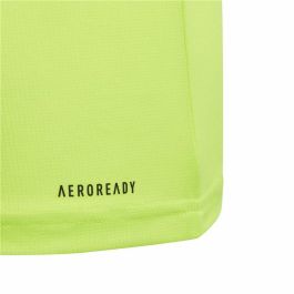 Camiseta de Manga Corta Infantil Adidas U Tr-Es Logo Amarillo