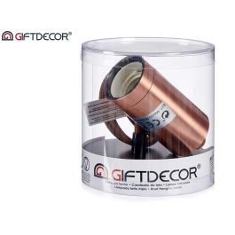 Lampara Colgante Acero Bronce Giftdecor 9CM (12 Unidades) Lampara Colgante Acero Bronce Giftdecor 9CM (12 Unidades)
