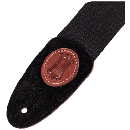 Levy's Correa Signature Cotton Series 2" Negra de Algodón