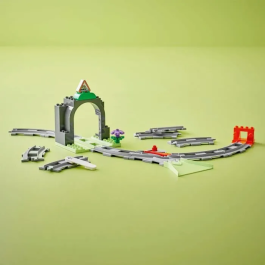 Lego DUPLO 10425 Set de expansión: Vías de tren y túnel - Juguete para niños