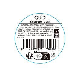 Vaso Alto Vidrio Serenia Quid 20 cL Vaso Alto Vidrio Serenia Quid 20 cL