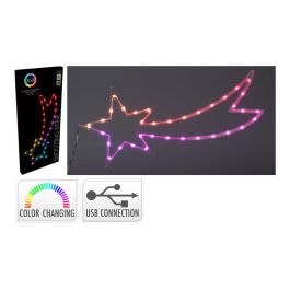 Basic & Co Estrella LED RGB de 35 Luces con Conector USB y Controlador Integrado, Cable de 10 Metros, Medidas 25x0.6x60 cm Precio: 21.88999989. SKU: B1ALV4DXEB