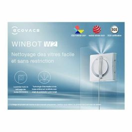 Ecovacs ECO1728654610546 Robot Limpiacristales WINBOT W2 OMNI con Estación Multifunción: Carga Mientras Trabaja