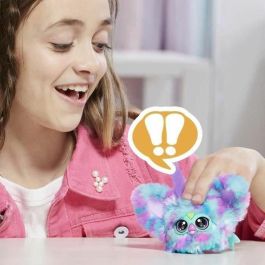 HASBRO Furby Mer-May Furblet Mini Electrónico K-pop con Clip de Llavero, +45 Melodías y Sonidos