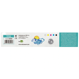 Liderpapel Tempera Escolar 40 ml Caja 5 Colores Surtidos con Pincel