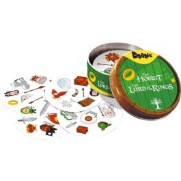 Asmodee ASM3558380128908 Dobble: El Señor de los Anillos - Juego de cartas de agilidad visual y rapidez