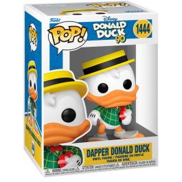 Funko Figura POP Disney 90th Anniversary Dapper Donald Duck Vinilo de 9cm en Caja Regalo
