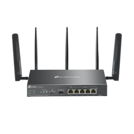 TP-Link Omada ER706W-4G Router Inalámbrico Gigabit Ethernet Doble Banda Wi-Fi 6 (2.4 GHz / 5 GHz) con 4G Negro Precio: 360.49999964. SKU: B1HZW4AVA8