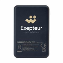 GRUNDIG Powerbank MagSafe 5000 mAh, Tipo C, con Indicador de Carga, Negro