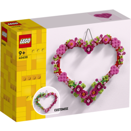 LEGO Corazón Decorativo Set de Construcción Mural Personalizable con Flores y Corazones, para Colgar en Pared, Idea de Regalo Creativo, Recomendado a partir de 9 años Precio: 15.49999957. SKU: B18LPDFMLJ