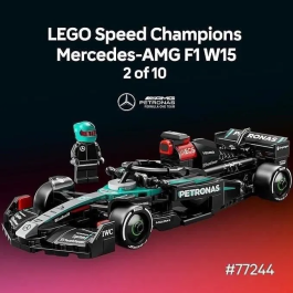 Lego Formula 1 Speed Champions Set de Construcción de Coche de Carreras y Minifigura Coleccionable