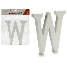 Letra W Madera Blanca 1.8x15 cm - Pincello (12 Unidades) Precio: 11.68999997. SKU: B1D54RMPSZ