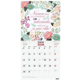 Calendario (2026) Finocam Pared Imagenes Mensual Para Escribir 300X300 Frases Motivadoras Precio: 8.98999992. SKU: B1ECYS35L9