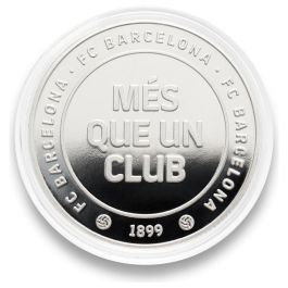 FC Barcelona Moneda Oficial Més Que Un Club Acabado Plata Coleccionismo