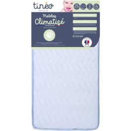 Tineo Colchón Climatizado Reversible Doble Cara Invierno/Verano 60x120x10 con Protecciones Antiácaros, Antibacteriano y Antimoho Tineo Colchón Climatizado Reversible Doble Cara Invierno/Verano 60x120x10 con Protecciones Antiácaros, Antibacteriano y Antimoho