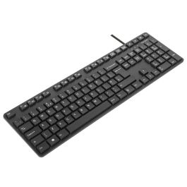 Targus AKM622ES Teclado Alámbrico USB QWERTY Español Negro con Ratón Incluido, Completo Universal 108 Teclas Perfil Bajo Targus AKM622ES Teclado Alámbrico USB QWERTY Español Negro con Ratón Incluido, Completo Universal 108 Teclas Perfil Bajo