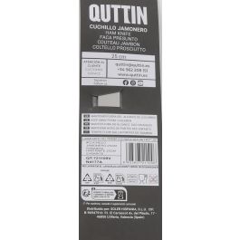 Cuchillo Jamonero Sybarite 25 cm - Quttin (8 Unidades) Cuchillo Jamonero Sybarite 25 cm - Quttin (8 Unidades)