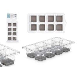 Cubitera Leknes 8 huecos grande, gris, 27x13x5 cm (24 Unidades) Precio: 37.8900005. SKU: B1E6KS8V85