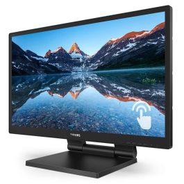 Philips 242B9T Monitor Táctil de 23.8" Full HD IPS con Respuesta Táctil Fluida y Resistencia IP65 en Negro