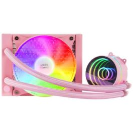 Mars Gaming ML-ONE120 Rosa Refrigeración Líquida CPU TDP 200W Espejo Infinito Ventilador FRGB Silencioso Multisocket Universal Mars Gaming ML-ONE120 Rosa Refrigeración Líquida CPU TDP 200W Espejo Infinito Ventilador FRGB Silencioso Multisocket Universal