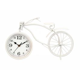 Reloj Forja Bicicleta Blanco 22 cm - Giftdecor | Metal | Esfera 14x4 cm (4 Unidades) Reloj Forja Bicicleta Blanco 22 cm - Giftdecor | Metal | Esfera 14x4 cm (4 Unidades)