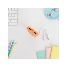 Wondee Batería Externa 10.000 mAh Panda Rojo - Energía Extra con Divertido Diseño