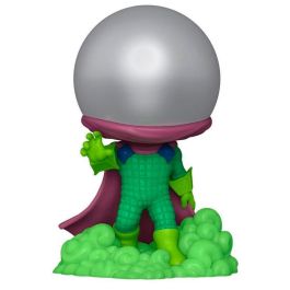 Funko Pop Marvel Comics Mysterio 66637 - Figura de Vinilo, Efecto Metálico y Glow in The Dark, 9 cm