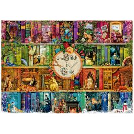 Educa 19946 Puzzle 3000 Piezas Justo A Tiempo | Rompecabezas Estantería Libros Mujeres 120x85cm +14 años Educa 19946 Puzzle 3000 Piezas Justo A Tiempo | Rompecabezas Estantería Libros Mujeres 120x85cm +14 años