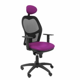 Silla de Oficina con Cabecero Jorquera malla Piqueras y Crespo SNSPMOC Morado Precio: 289.88999952. SKU: S5703203
