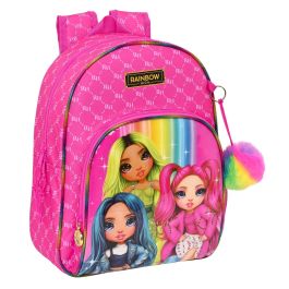 Mochila Escolar Rainbow High Fucsia (28 x 34 x 10 cm) Precio: 15.68999982. SKU: S4306258