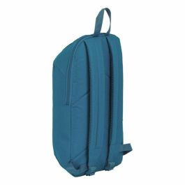 Blackfit8 Mini Mochila Egeo AZUL, Material Poliéster 600D, Ideal para Niños de 3 Años
