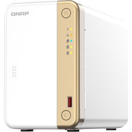 QNAP TS-262-4G NAS 2-Bay Intel Celeron Quad Core 4 GHz para Servidor o Almacenamiento en Red