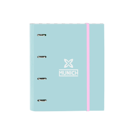 Carpeta de anillas Munich Heaven Azul cielo 27 x 32 x 3.5 cm Precio: 10.50000006. SKU: B1HFK9T5AM