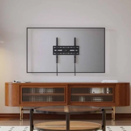 Aisens Soporte de Pared Eco Ultra Delgado para TV 32"-75", Carga Máxima 75kg, Negro