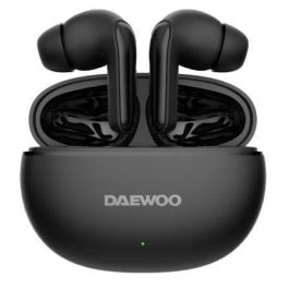 Daewoo DW2004 Auriculares Bluetooth 5.3 con Cancelación de Ruido (ANC/ENC), Autonomía 25h con Estuche de Carga, Resistencia IPX5, Negros Precio: 31.50000018. SKU: B1B4WYA6EV