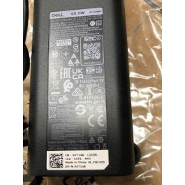 Dell PECOS Liton Adaptador de Corriente USB-C 65W para Portátil, Multi-Voltaje 5/9/15/20V, Cable C6 3 Pines Tipo C