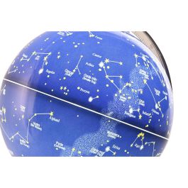 Globo Terraqueo Urban DKD Home Decor Azul Marino Negro 20 x 31 x 21 cm