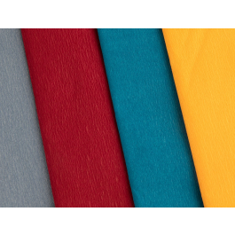 Liderpapel Papel Crespón Naranja Claro 50 cm x 2.5m 34g/m2