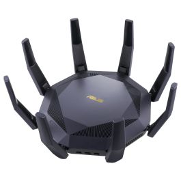 ASUS RT-AX89X Router WiFi 6 AX6000 Dual Band Negro 8 Antenas 2.4GHz 5GHz Ethernet MU-MIMO Mesh 2 Puertos USB 3.0