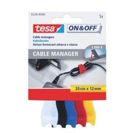 Tesa Administrador de Cables On&Off Reutilizable 12 mm x 20 cm para Organización de Cables de Audio, Video y Alimentación Precio: 7.49999987. SKU: B1E9Z2ZV8X