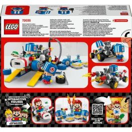 LEGO Super Mario Mario Kart Garaje de Toad 72035 Set de Construcción con Personajes de Nintendo y Vehículo Personalizable para Niños +8 Años
