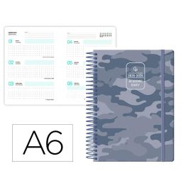 Agenda Escolar Liderpapel 25-26 Espiral Patterns Militar Gris Semana Vista A6 Bilingüe Papel Fsc 80 gr Precio: 5.50000055. SKU: B13ZRHNDRN