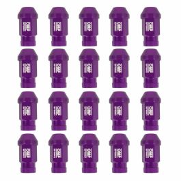 Set Tuercas OMP 7075 40 mm M12 x 1,50 20 uds Violeta